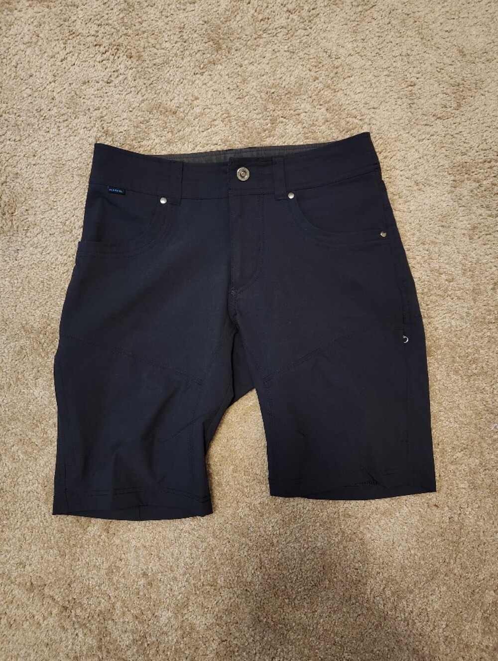 Kuhl Men's Size 30 Silencr Kargo Shorts Raven   10in Inseam